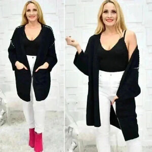 CHIC DOLLZ Oversized Cardigan